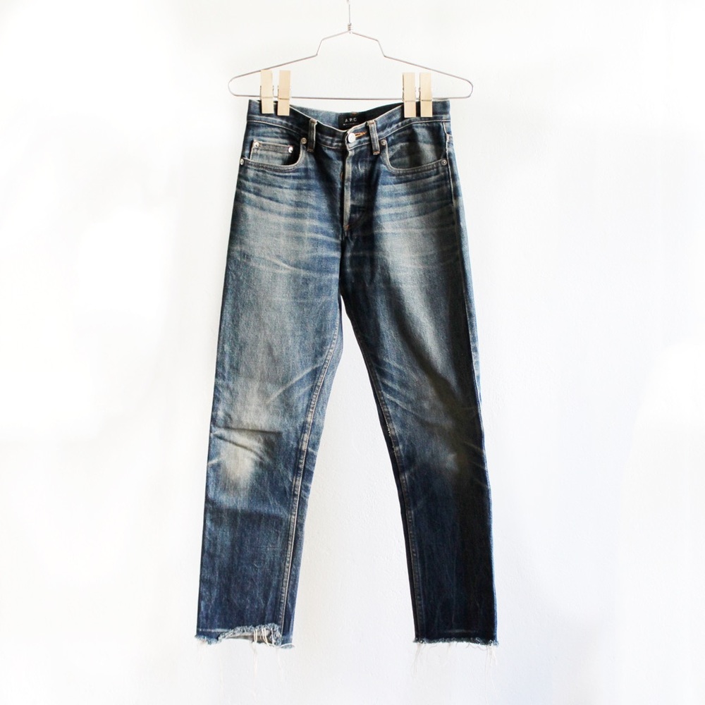 APC Perfectly faded Selvedge Jeans